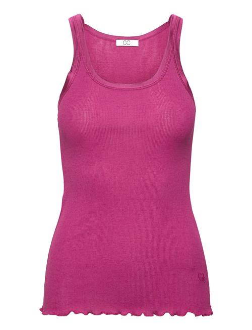 Cc Heart Poppy Silk Camisole Coster Copenhagen Pink