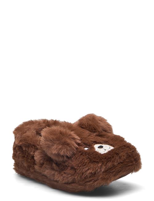 Lindex Slippers Rabbit And Bear Lindex Brown