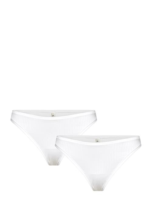 Lindex Brief Vera Thong 2 Pack Lindex White