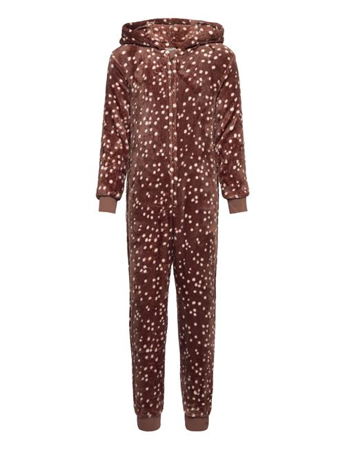 Lindex Pajama Sies Animal Lindex Brown