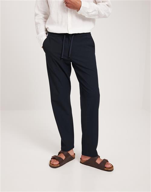 Selected Homme SLH196-Straight Robert String Pant Slacks Blå