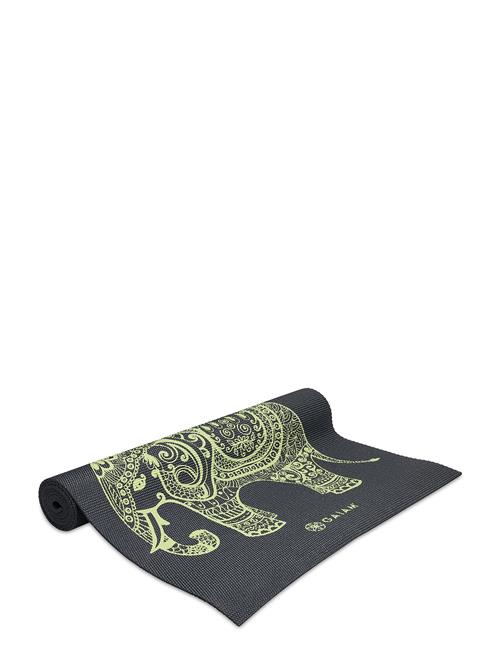 Gaiam Gaiam Tribal Wisdom Yoga Mat 6Mm Premium Gaiam Black