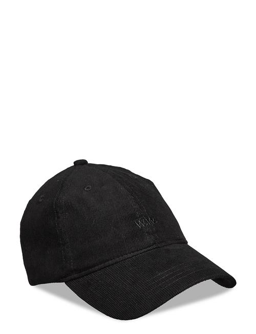 Wood Wood Low Profile Corduroy Cap Wood Wood Black