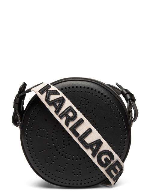 Se Karl Lagerfeld K/Circle Round Cb Perforated Karl Lagerfeld Black ved Booztlet