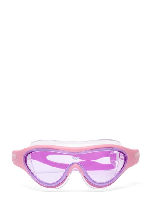 Arena The Mask Jr Clear-White-Lightblue Arena Pink