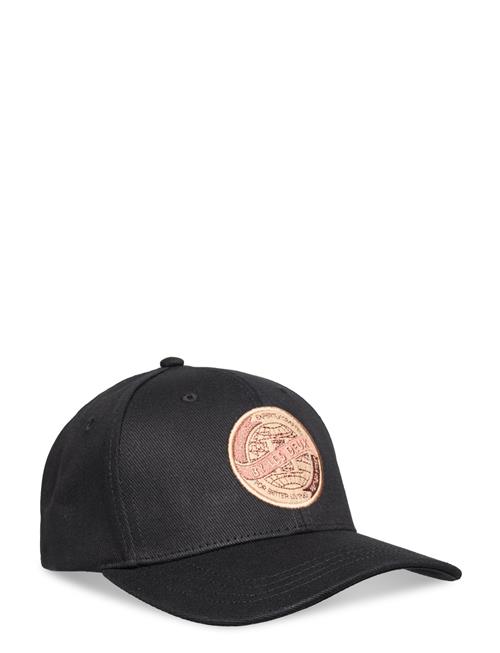 Les Deux Globe Baseball Cap Les Deux Black