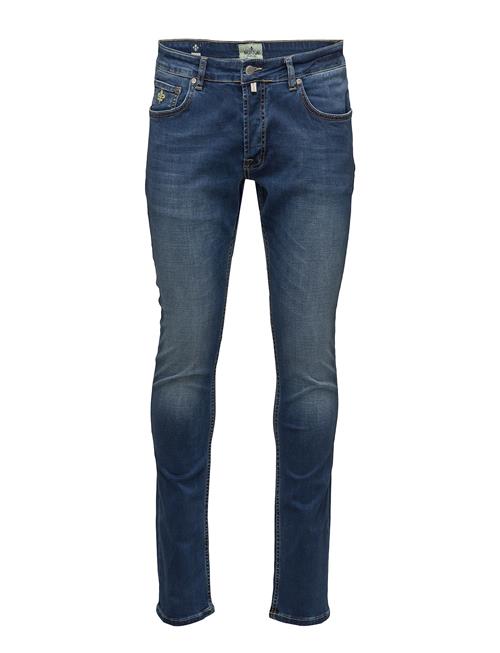 Morris Steve Satin Jeans Morris Blue