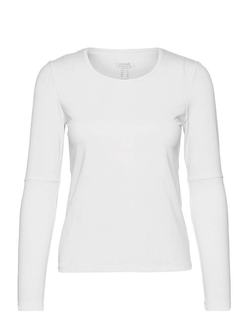 Casall Essential Mesh Detail Long Sleeve Casall White