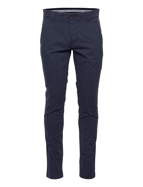 Se Tommy Jeans Tjm Scanton Chino Pant Tommy Jeans Blue ved Booztlet