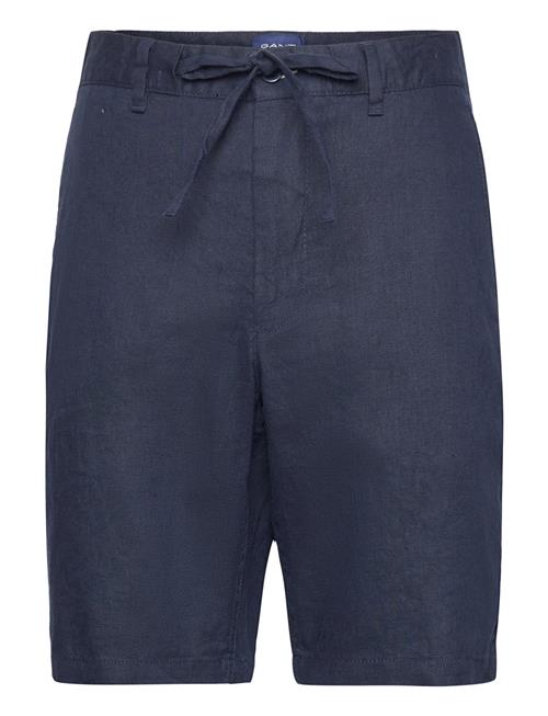 Relaxed Linen Ds Shorts GANT Navy