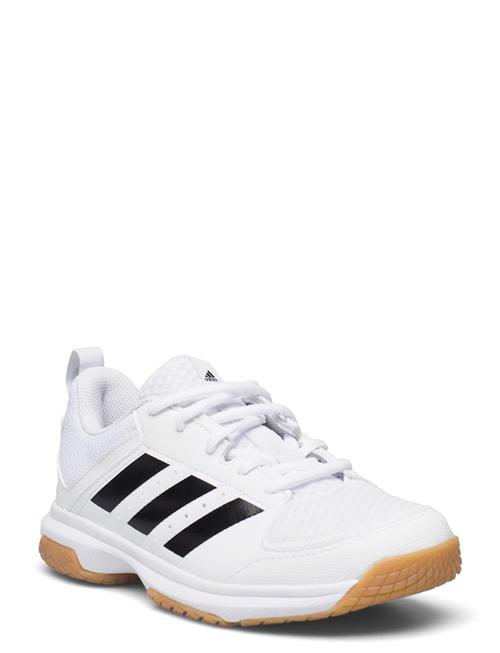 Se adidas Performance Ligra 7 Womens Indoor Shoes Adidas Performance White ved Booztlet