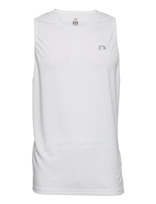 Men Core Running Singlet Newline White