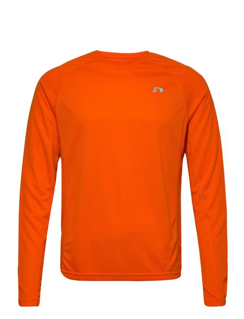 Newline Men Core Running T-Shirt L/S Newline Orange