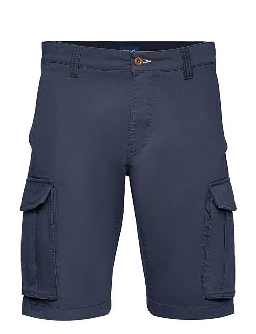 Relaxed Twill Cargo Shorts GANT Blue