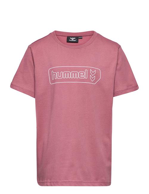 Se Hummel Hmltomb T-Shirt S/S Hummel Pink ved Booztlet