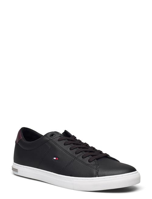 Tommy Hilfiger Essential Leather Detail Vulc Tommy Hilfiger Black