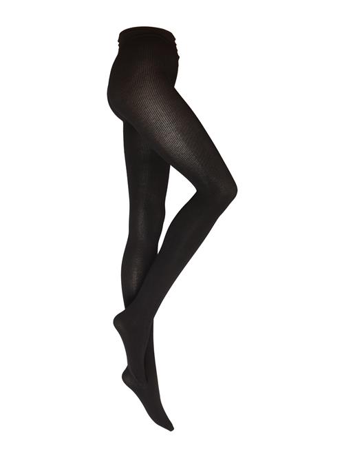 Lindex Tights Playful Rib Lindex Black