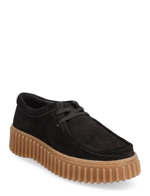 Se Clarks Torhill Bee D Clarks Black ved Booztlet