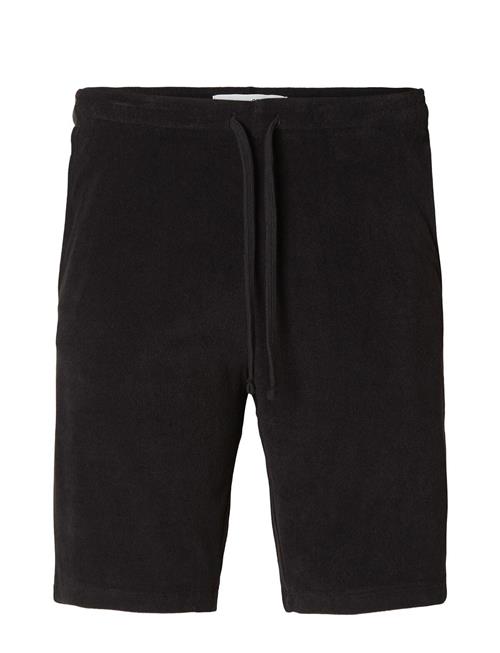 Selected Homme Slhrelax-Terry Shorts Ex Selected Homme Black