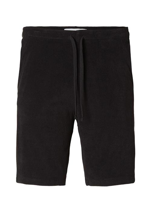 Slhrelax-Terry Shorts Ex Selected Black