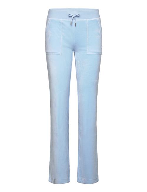 Del Ray Classic Velour Pant Pocket Design Regatta Juicy Couture Blue