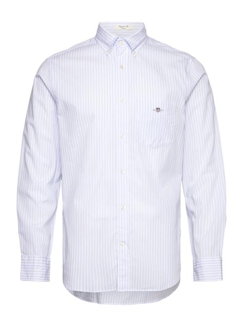 Reg Classic Poplin Stripe Shirt GANT Blue