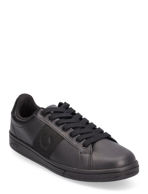 Fred Perry B721 Lthr/Branded Nubuck Fred Perry Black