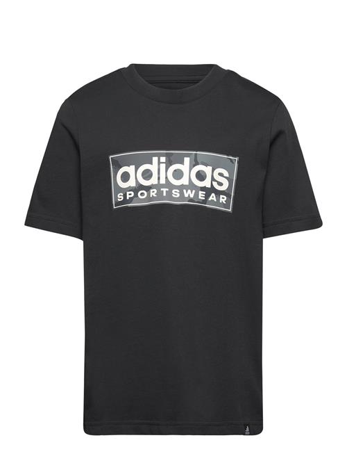 B Camo Lin T Adidas Sportswear Black