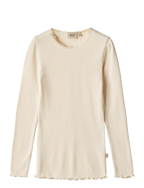 Wheat Rib T-Shirt L/S Reese Wheat Cream