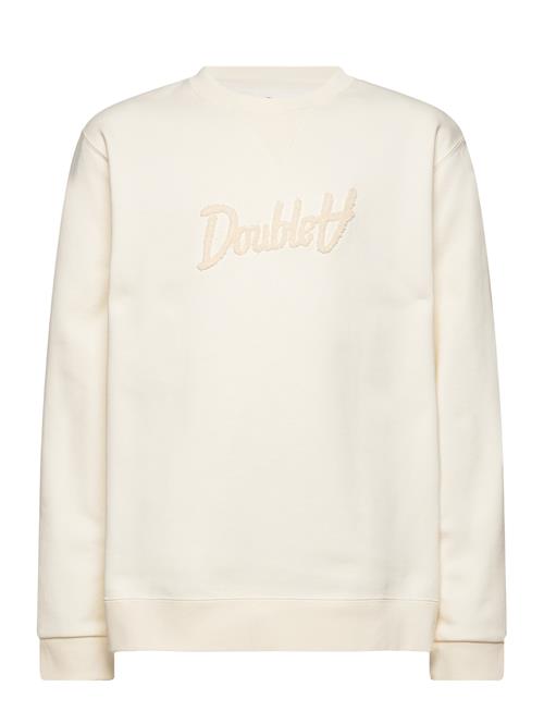 Wood Wood Rod Junior Aa Script Sweatshirt Wood Wood Cream