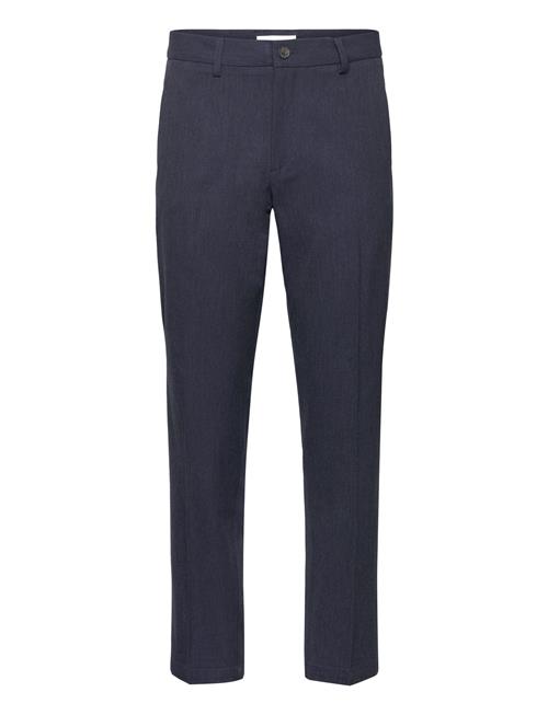 Se Les Deux Como Reg Wool Mélange Suit Pants Les Deux Navy ved Booztlet