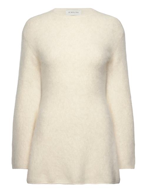 Malina Bailee Alpaca Blend Peplum Sweater Malina Cream