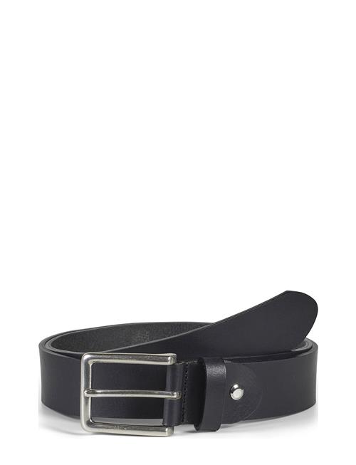 Se Howard London Leather Jeans Belt Roger Howard London Black ved Booztlet