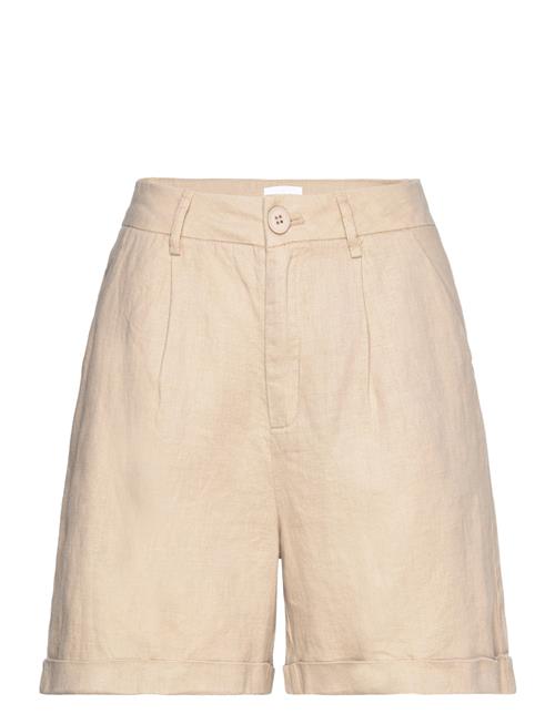 Se Creative Collective Dana Shorts Creative Collective Beige ved Booztlet