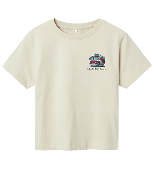 Se Name It Name It T-shirt - NmmFirkano - Moonbeam m. Print ved KidsWorld