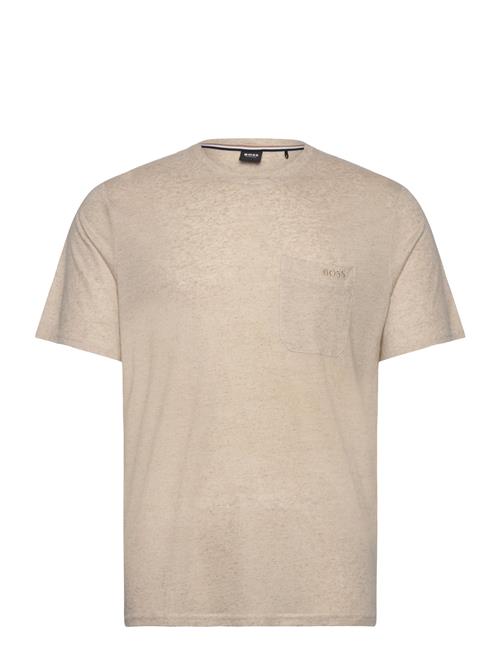 BOSS Tech T-Shirt BOSS Beige