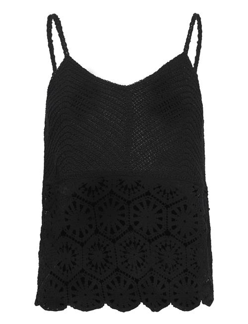 Se Vila Vidan S/L Singlet Top Vila Black ved Booztlet