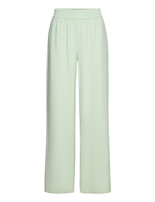 Se Vero Moda Vmcarmen Hr Wide Pull-On Pant Noos Vero Moda Green ved Booztlet