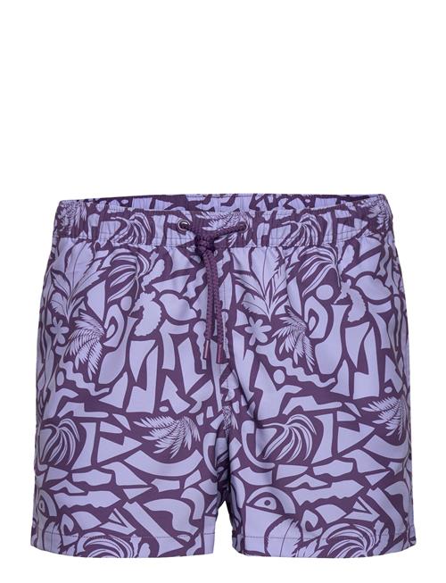 Björn Borg Borg Print Swim Shorts Björn Borg Purple