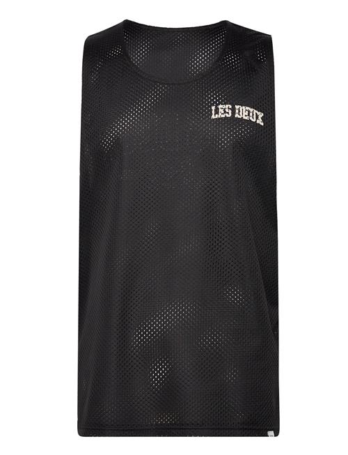 Les Deux Blake Mesh Tank Top Les Deux Black