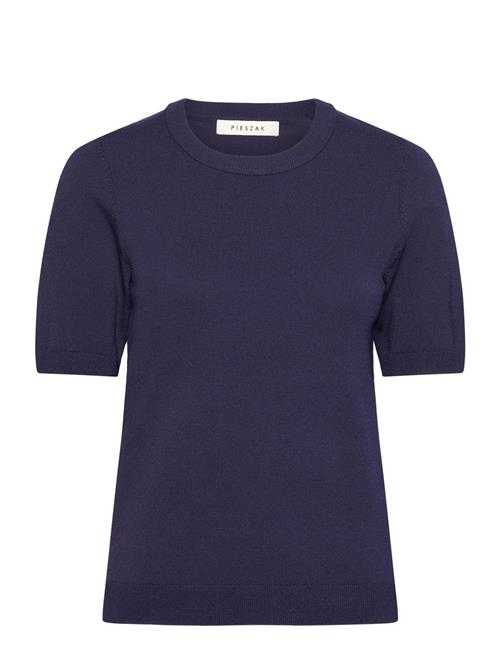 Pieszak Pd-Eba Ss Knit Pieszak Navy