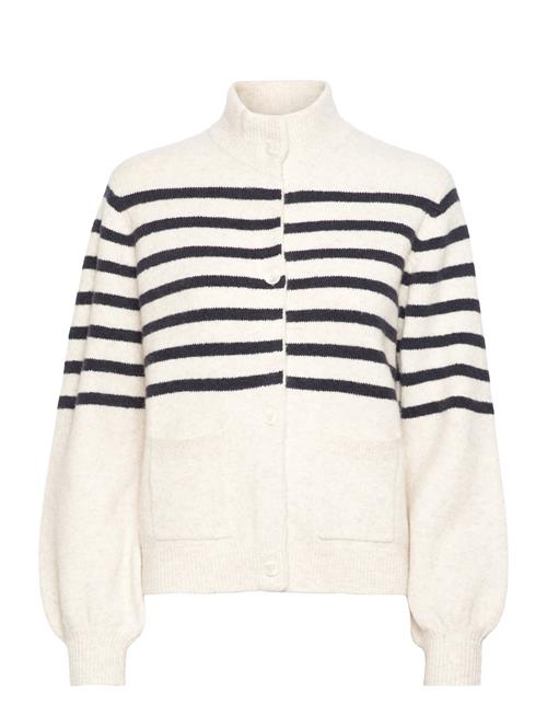 Pieszak Pd-Lauren Striped Cardigan Pieszak White