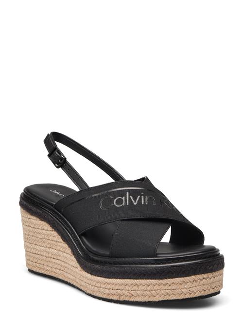 Calvin Klein Wedge Sandal 50 He Calvin Klein Black