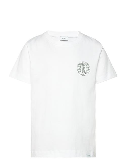 Se Les Deux Globe T-Shirt Kids Les Deux White ved Booztlet