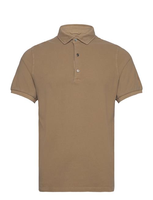 Mmgharvey Faded Polo Mos Mosh Gallery Brown