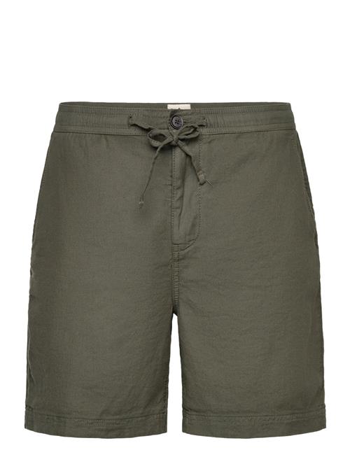 Fenix Linen Shorts Morris Green