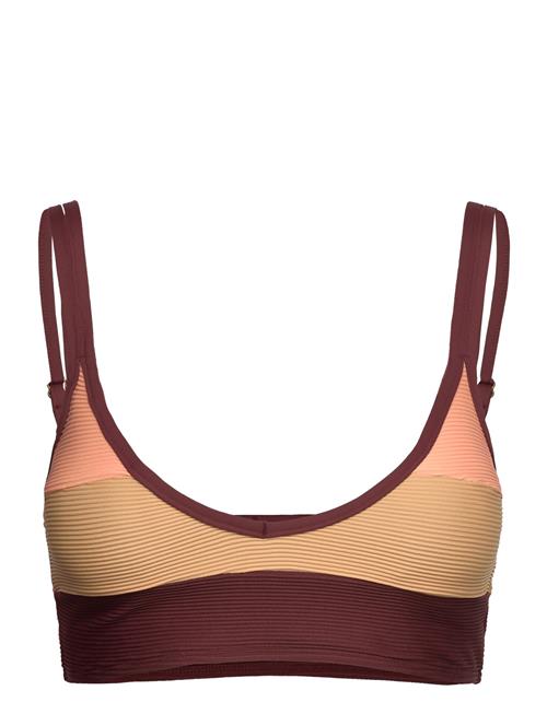 Rip Curl Block Party Spliced Crop Rip Curl Burgundy