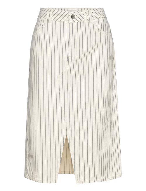 Mads Nørgaard Field Pin Kenley Skirt Mads Nørgaard Beige