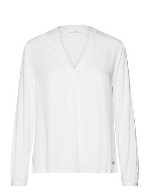 Cisna V- Neck Blouse Tamaris Apparel White