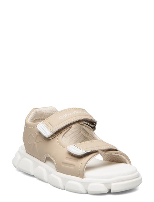 Calvin Klein Velcro Sandal Calvin Klein Beige